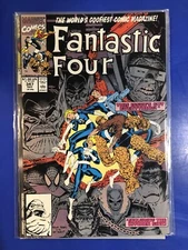 Fantastic Four 347 1st New Team Spider-man Hulk Ghost Rider Wolverine Comic 1990