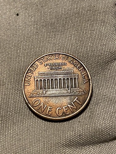 1995 Lincoln Memorial Penny Cent Planchet Error - Picture 2 of 2