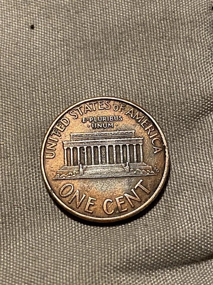 1995 Lincoln Memorial Penny Cent  Planchet Error - Image 2 of 2