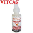 Vitcas Stove Rope Adhesive Glue Seal White Heat Resistant 30ml Pot