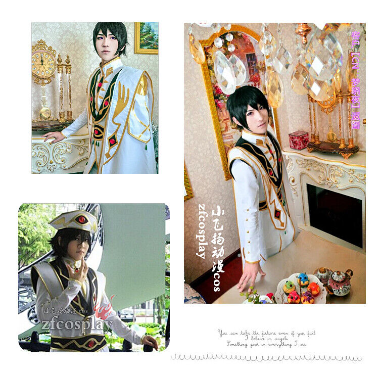 Emperor Lelouch vi Britannia  Code geass, Cosplay costumes, Anime