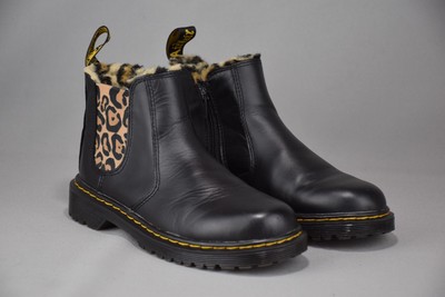 Dr. Martens 2976 Leonore Leo Black Chelsea Winter Boots Size Dr. Martens 2976 Leonore Leo Black Chelsea Winter Boots Size
