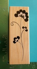 Hero Arts ELEGANT FLOWER Rubber Stamp G4916