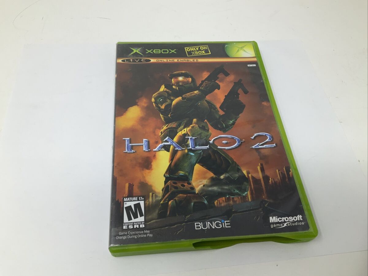 Xbox Halo 2 Live Online Enabled Microsoft Game Studios Video Game