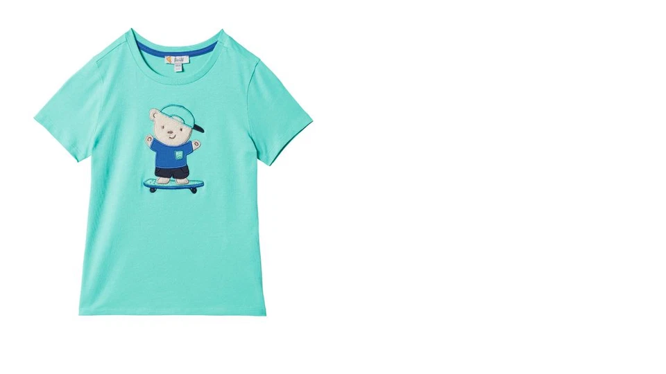 STEIFF summer brights Shirt , grün Skater gr.80 - Bild 1 von 1