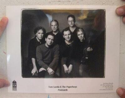 #ad #ad Tom Landa amp; The Paperboys Press Kit Photo $29.99