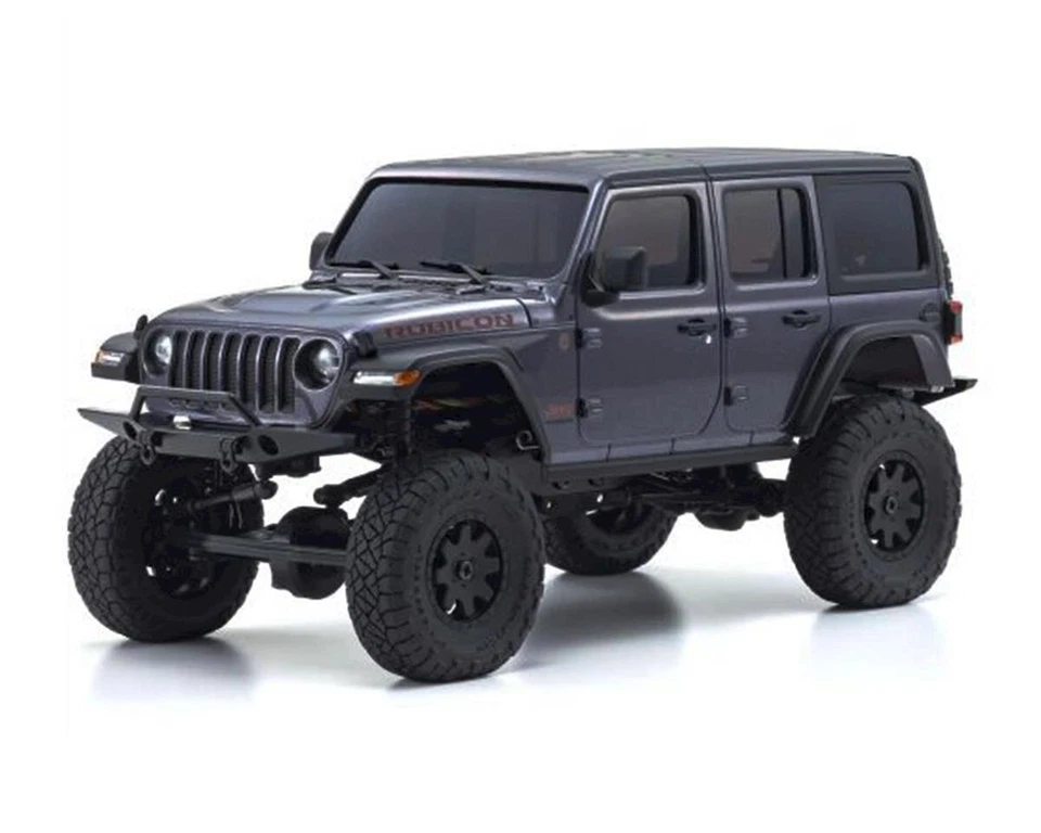 Kyosho Mini-Z 4X4 MX-01 Jeep Wrangler Rubicon Bright grau metallic KYO32521GM  - Bild 2 von 4