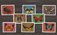 Butterfly _ Set of 8 Stamps    _ MNH