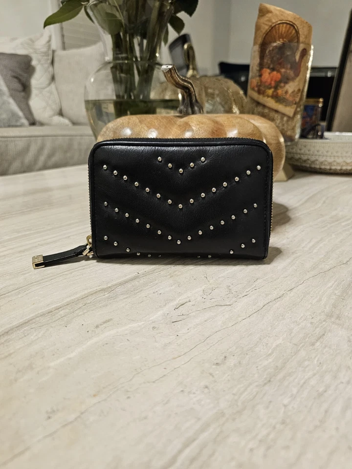 Cartera continental de cuero STUART WEITZMAN Foto 2 de 4