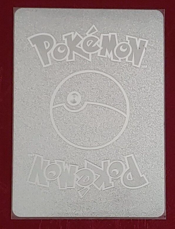 Toxtricity VMAX - 071/192 Textured Silver Foil Fan Art Display