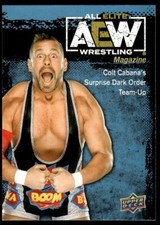 2021 Upper Deck Wrestling AEW Colt Cabana #86  AEW Magazine