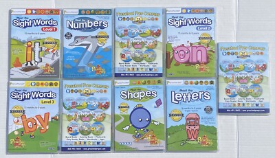 Preschool Prep Series Collection Set 9 DVDS Sight Words