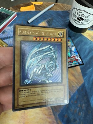 Blue-Eyes White Dragon SDK-001 Ultra Rare Unlimited 069 🔥WAVY 1.5