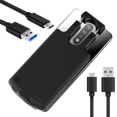 High Capacity 6800mAh Battery Charger Power Case Cable for Huawei P30 Pro Phone