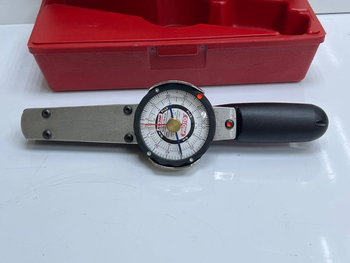 PROTO J6113NMF 0-70 N.M DIAL TORQUE WRENCH | eBay