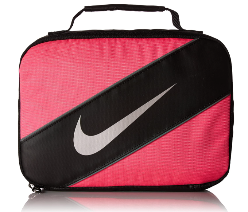 nike red lunch bag