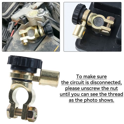 Battery Link Terminal Quick Cut Off Switch Master Disconnect Isolator Breaker. - Picture 4 of 9