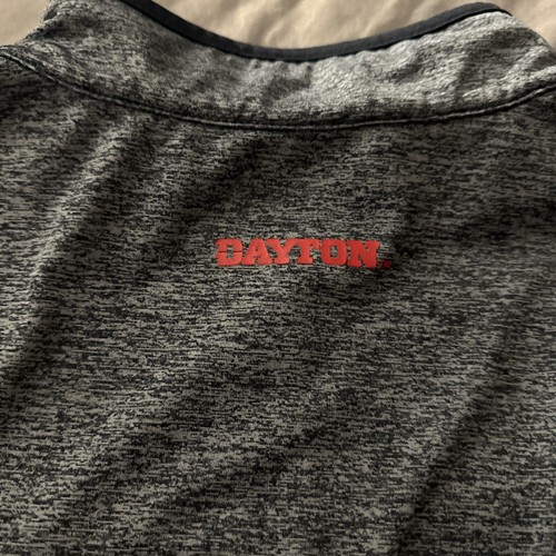 Colosseum Dayton Flyers Shirt Men X-Large Blue 1/4 Zip Pullover Basketball NCAA - Picture 8 of 8