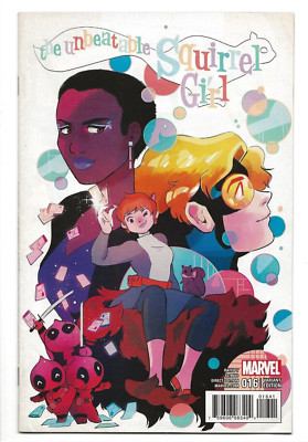 UNBEATABLE SQUIRREL GIRL #16 ALLEGRI 1:25 VARIANT (2017) FN