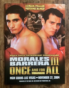 Morales Vs Barrera | eBay