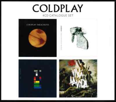 CD-BOX Coldplay 4CD Catalogue Set BOX SET Parlophone