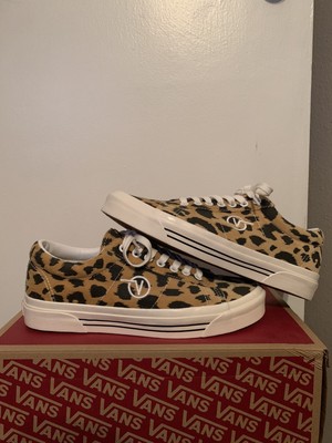 leopard lace up vans