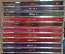 $3.99 DANCE ROCK COMPS - NOW THATS WHAT I CALL MUSIC 2-29 PULSE MIX USA CLUB ETC