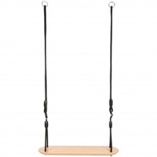 Balançoire En Bois XL - "Ligne Noire"