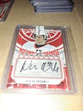 2012-13 ITG Motown Madness Autographs #AET Errol Thompson Red Wings
