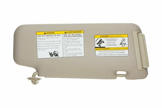 Conjunto de visera del sol izquierda para Nissan Murano 2006-2007 (P/N 96401-CC22D)