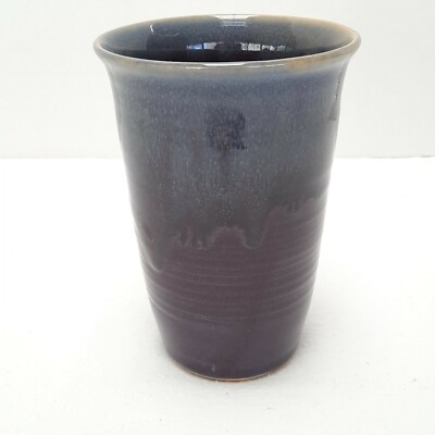 Hilltop Pottery Ombre Purple Clay Tumbler/Cup