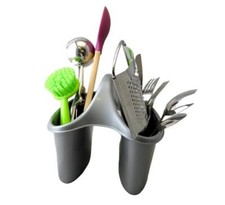 Soporte para cubiertos bolsa de sillín estilo organizador accesorios de cocina