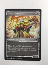 MTG Kamigawa Neon Dynasty Seven-Tail Mentor Showcase #313 Magic the Gathering