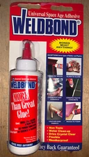 LOT OF 2 - Weldbond Glue, More than Great Glue 4 fl oz Bottle 058951501596