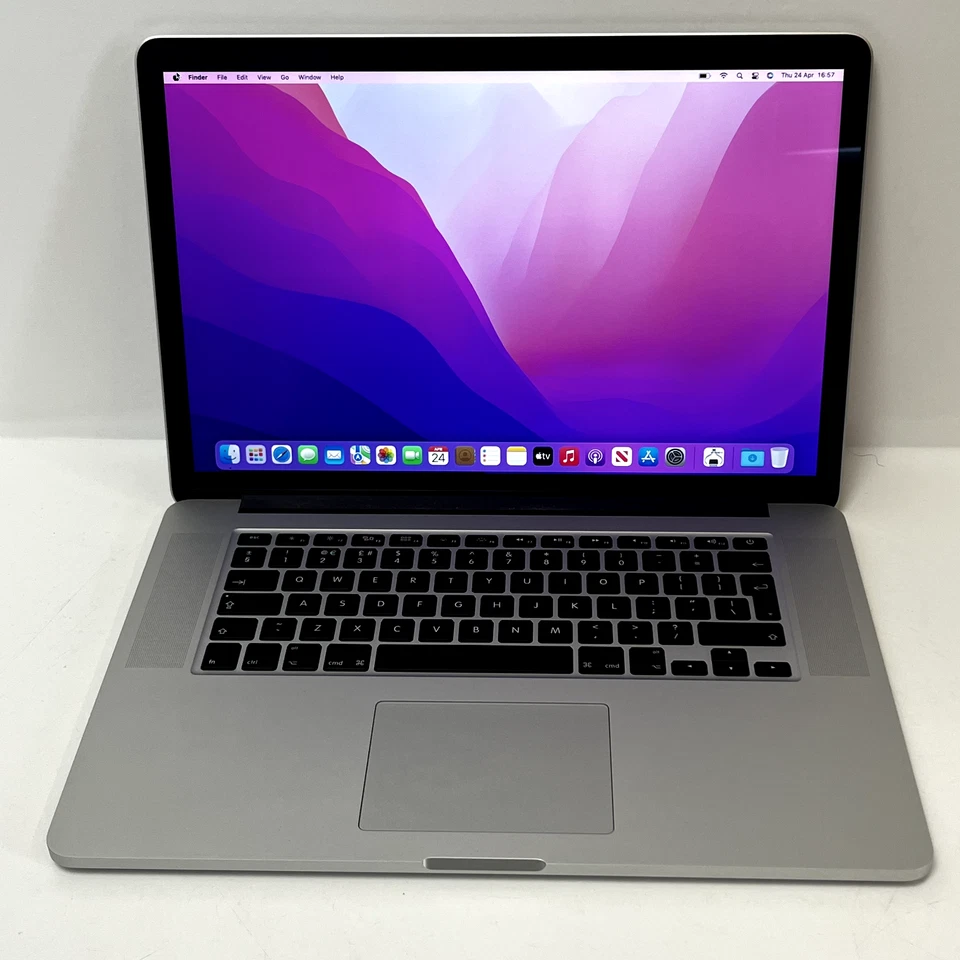 Apple MacBook Pro 15: Intel i7 16GB RAM 512GB SSD Radeon R9 M370X Mid-2015 A1398 - Image 2 of 4