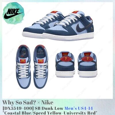 Size 8 - Nike SB Dunk Low Why So Sad? for sale online | eBay Size 8 - Nike SB Dunk Low Why So Sad? for sale online | eBay