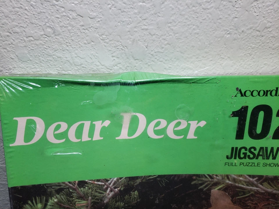 QUERIDO CIERVO Rompecabezas Baby Fawn 1020 Piezas Hoyle NUEVO Sellado Foto 3 de 4