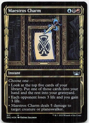Maestros Charm (Showcase) New Capenna Magic: The Gathering Foil NM