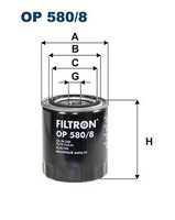 Filtron ÖLfilter OP 580/8 FüR Rover Land Rover Triumph Morgan TVR