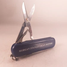 Swiss Army Knife Wenger Esquire  65mm Blue MORGAN STANLEY DEAN WITTER