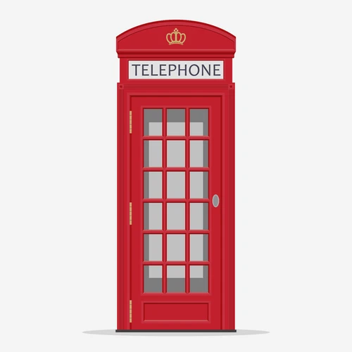 Phonebox London England City Throne King Beefeaters Self Adhesive Sticker