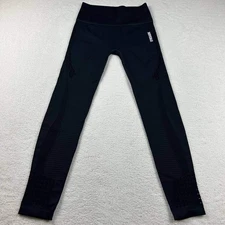 Gymshark Woman's Leggings High Rise Compression Stretch Active Yoga Black Size M