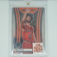 Coby White 2019-20 Panini NBA Hoops Premium Stock - We Got Next Rookie Card # 3