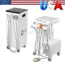 FDA Dental Portable Delivery Unit Cart /Mobile Suction Unit Vacuum Pump System