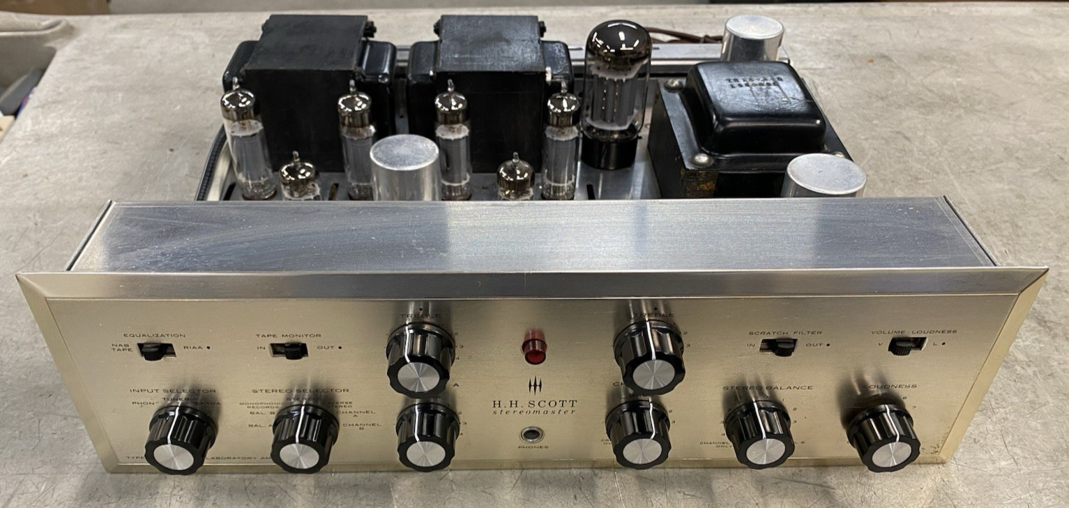 Scott 222C vintage audio equipment - eBay listing photo 2