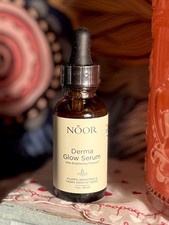 NOOR HAIR Derma Glow Serum - For Face Plumps, Brightens  Fades Signs Of Aging 