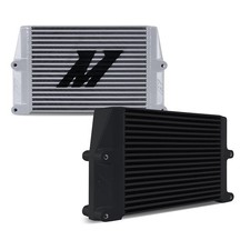 Mishimoto Universal Heavy-duty Oil Cooler 10 Core Same-side Outlets Silver