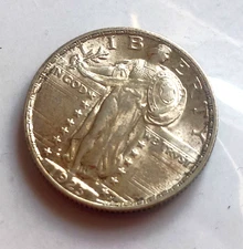 1923 P STANDING LIBERTY QUARTER NICE BU