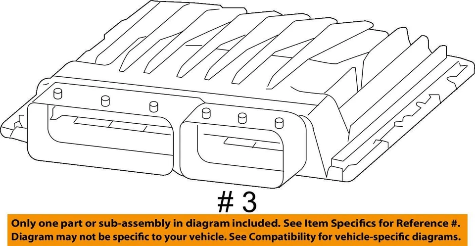 Módulo de control electrónico ECM del motor 6 cilindros 3,0 L compatible con BMW X6 13-14 5216244 Foto 4 de 4