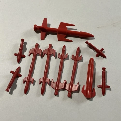 Vintage GI Joe Mamba Parts Lot Missiles ARAH 1987